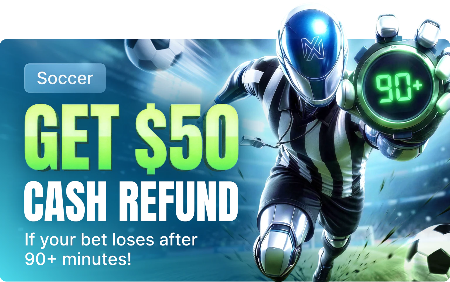 Top 5 - 90m Concession Refund